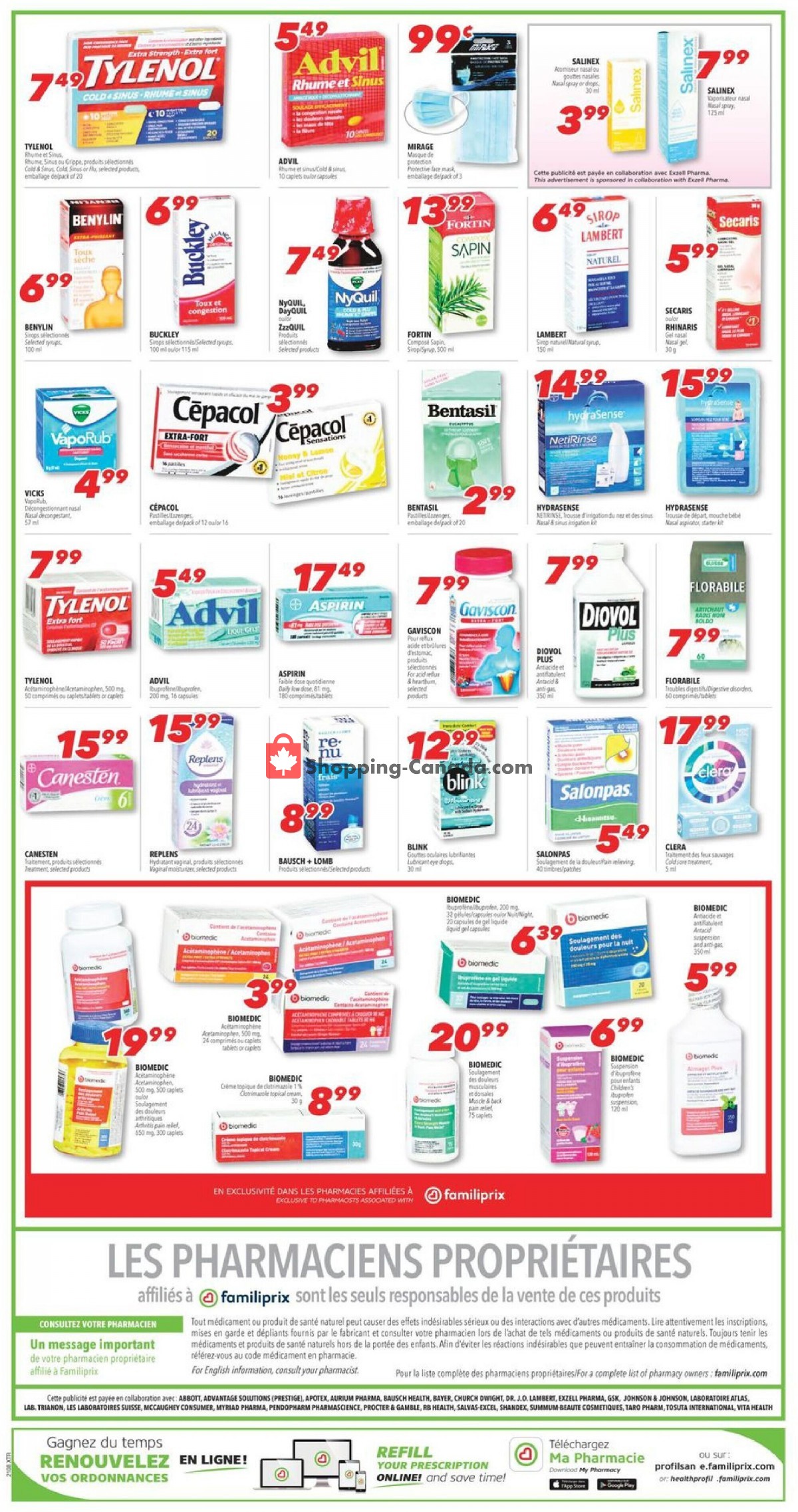 Familiprix flyer from Thursday February 18, 2021 to Wednesday February 24, 2021 - page 7