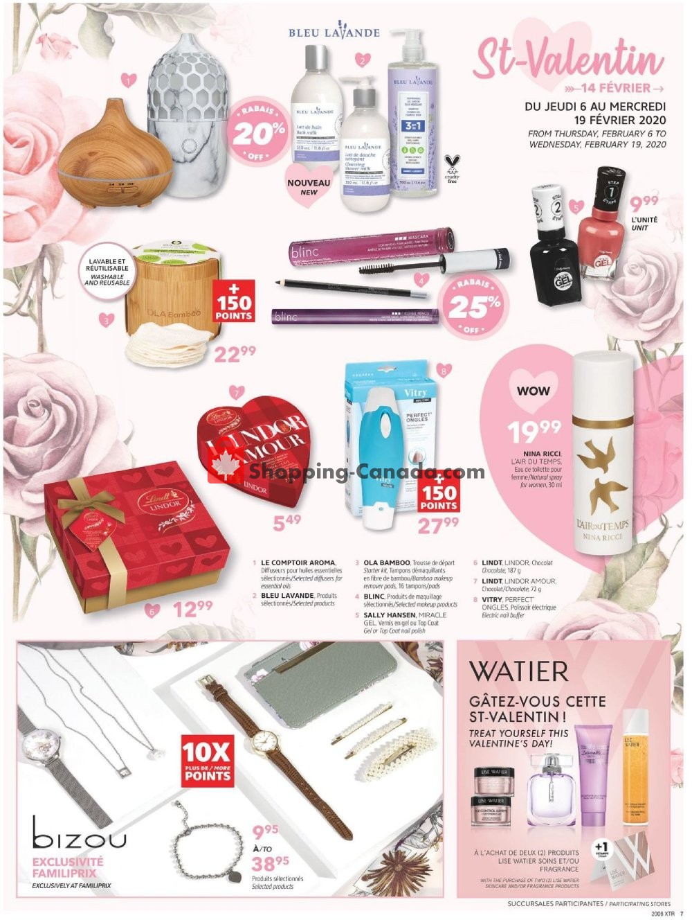 Familiprix flyer from Thursday February 6, 2020 to Wednesday February 19, 2020 - page 1