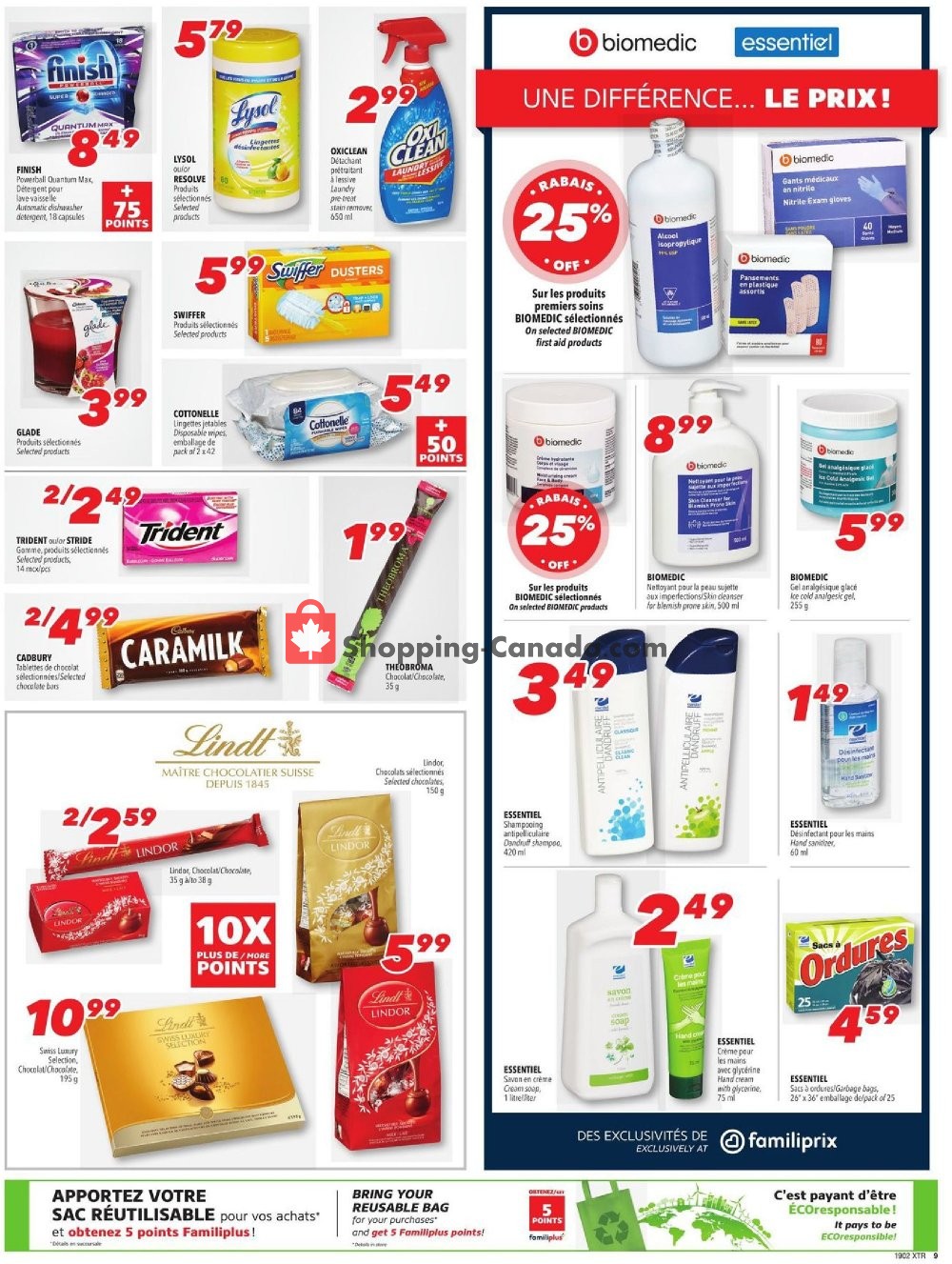 Familiprix flyer from Thursday January 10, 2019 to Wednesday January 16, 2019 - page 10