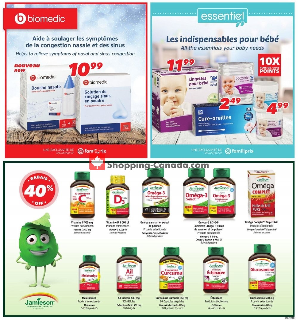 Familiprix flyer from Thursday January 10, 2019 to Wednesday January 16, 2019 - page 12