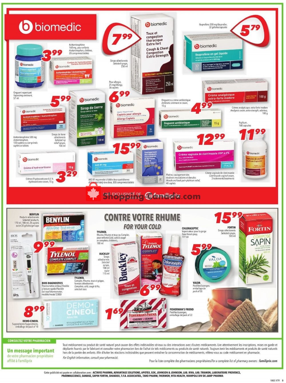 Familiprix flyer from Thursday January 10, 2019 to Wednesday January 16, 2019 - page 6