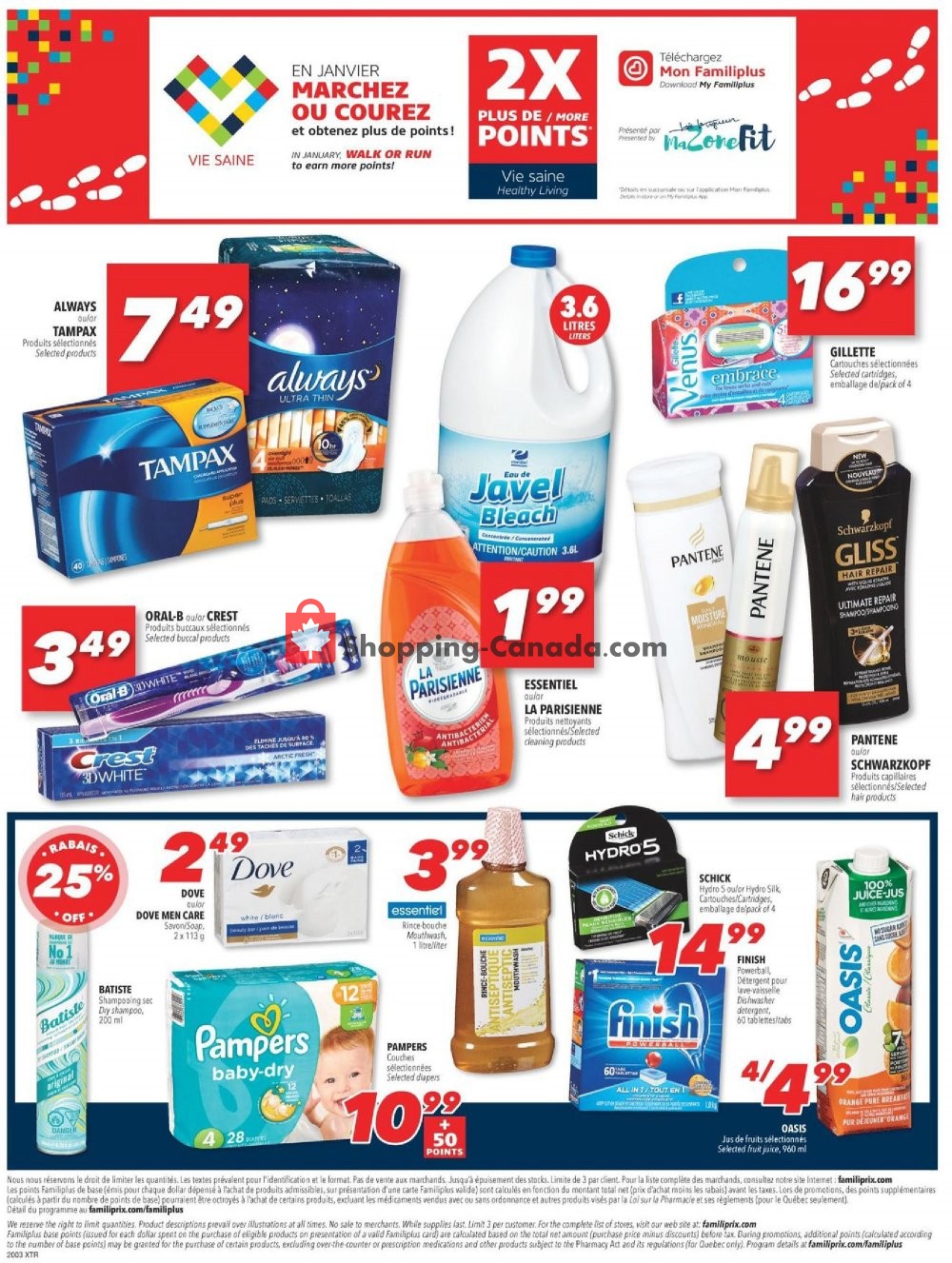 Familiprix flyer from Thursday January 16, 2020 to Wednesday January 22, 2020 - page 10