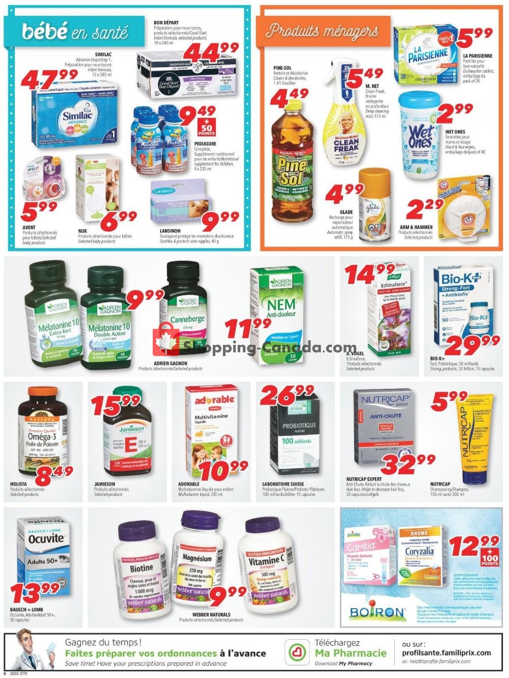 Familiprix flyer from Thursday January 16, 2020 to Wednesday January 22, 2020 - page 6