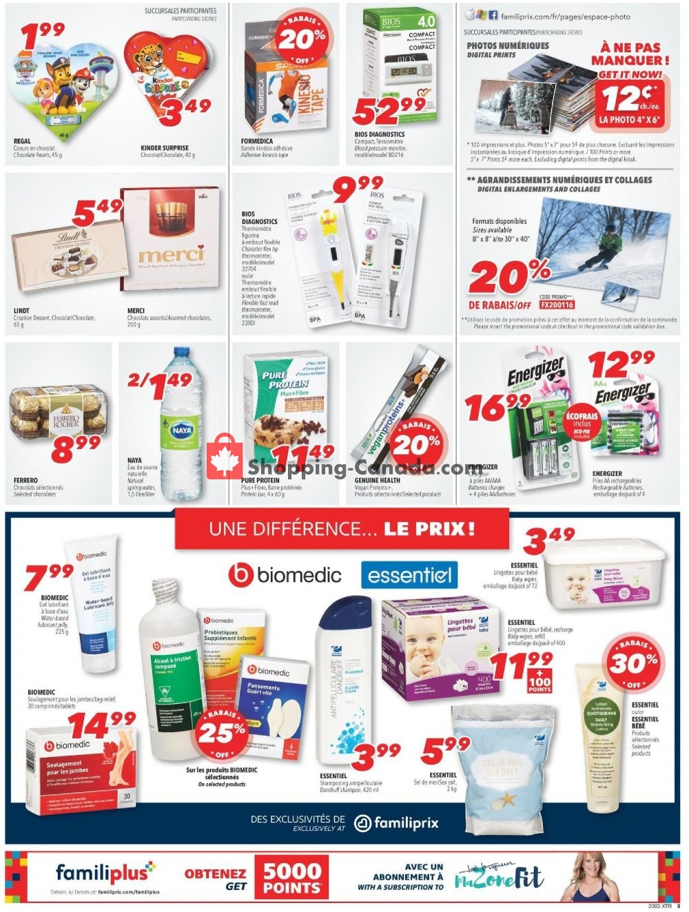 Familiprix flyer from Thursday January 16, 2020 to Wednesday January 22, 2020 - page 9