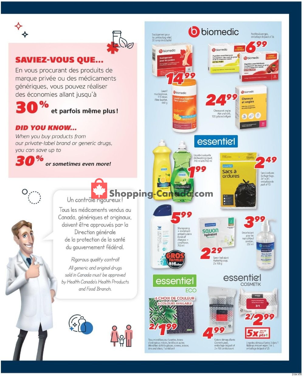 Familiprix flyer from Thursday January 21, 2021 to Wednesday January 27, 2021 - page 11