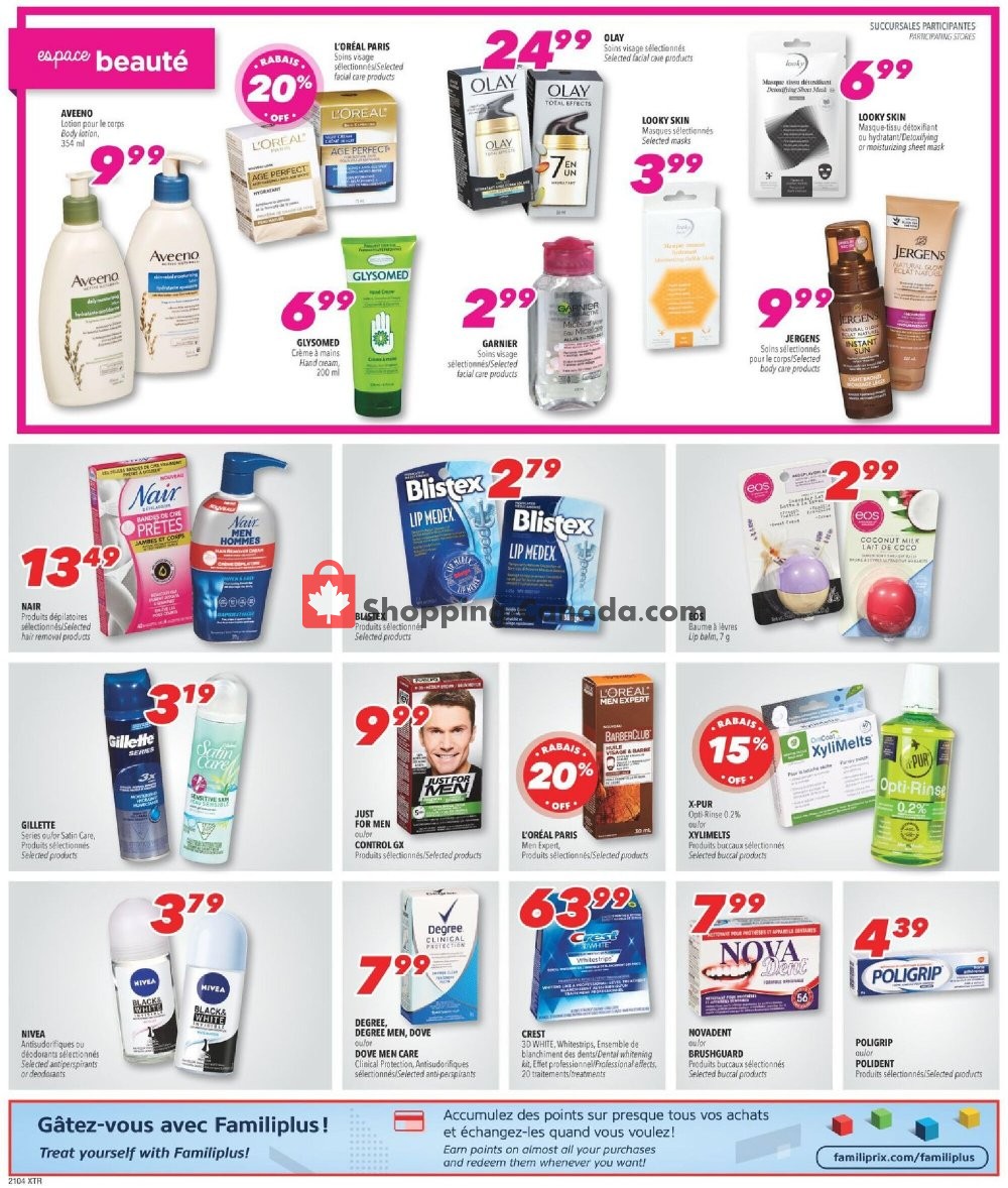 Familiprix flyer from Thursday January 21, 2021 to Wednesday January 27, 2021 - page 14