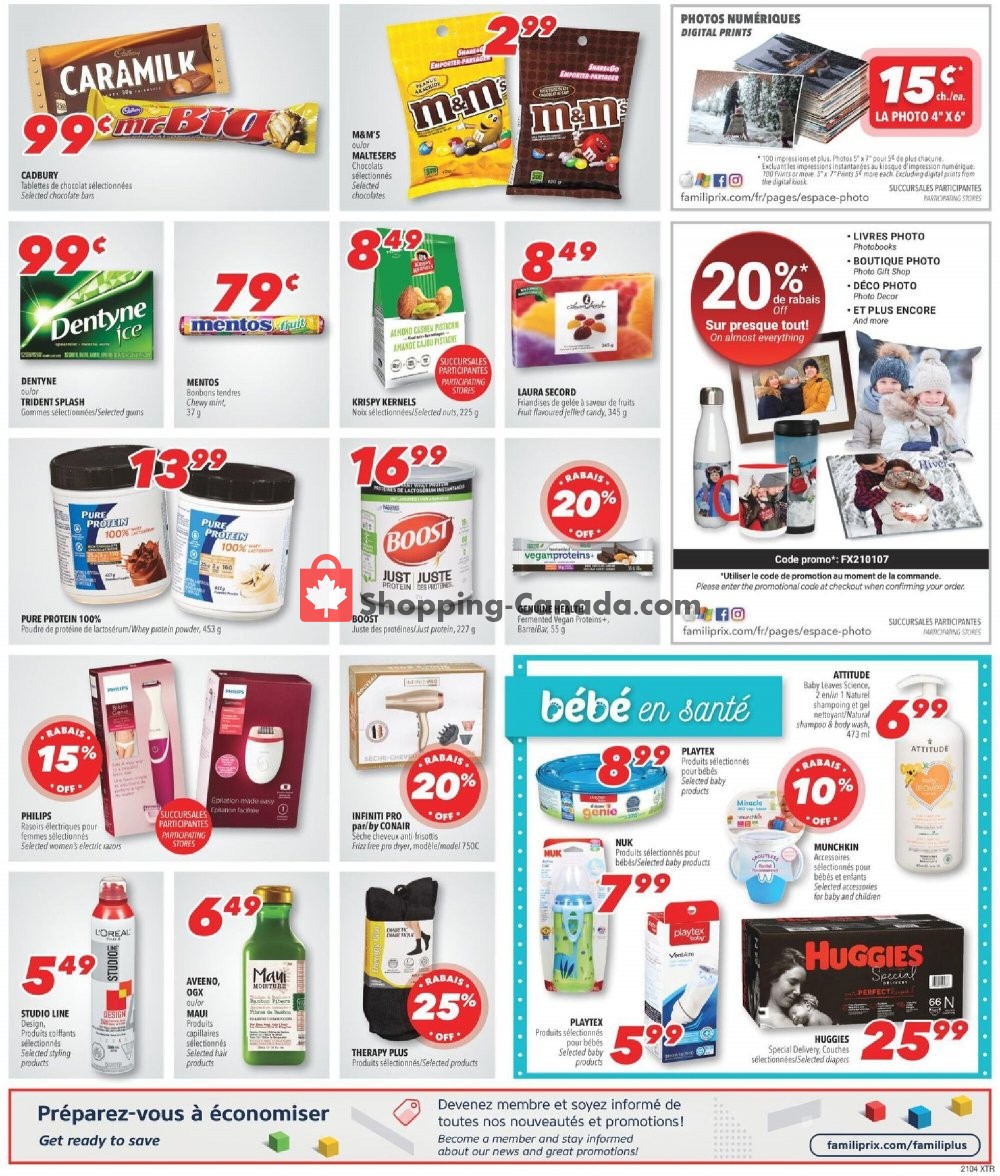 Familiprix flyer from Thursday January 21, 2021 to Wednesday January 27, 2021 - page 15