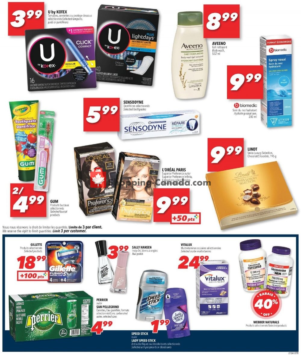 Familiprix flyer from Thursday January 21, 2021 to Wednesday January 27, 2021 - page 4