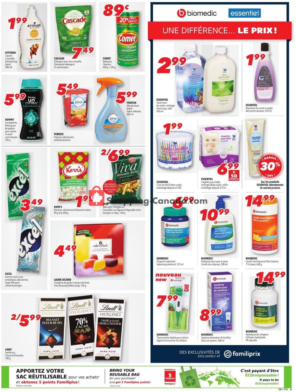 Familiprix flyer from Thursday January 3, 2019 to Wednesday January 9, 2019 - page 10