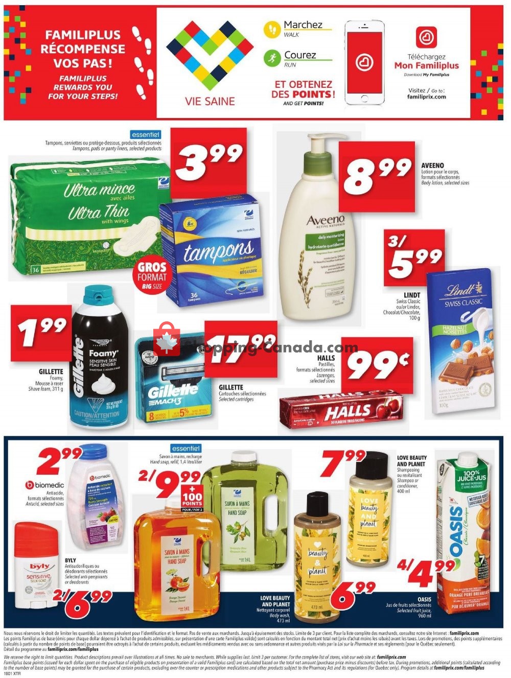 Familiprix flyer from Thursday January 3, 2019 to Wednesday January 9, 2019 - page 11