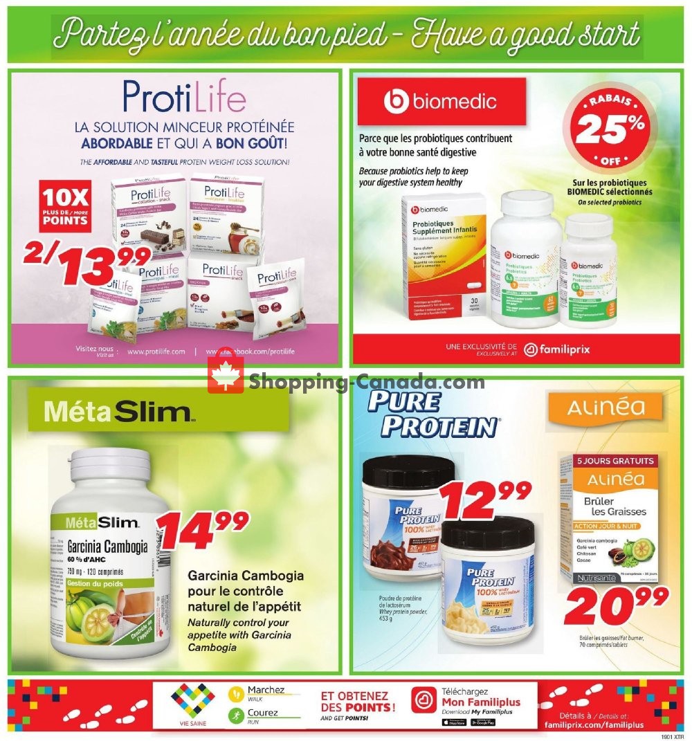 Familiprix flyer from Thursday January 3, 2019 to Wednesday January 9, 2019 - page 12