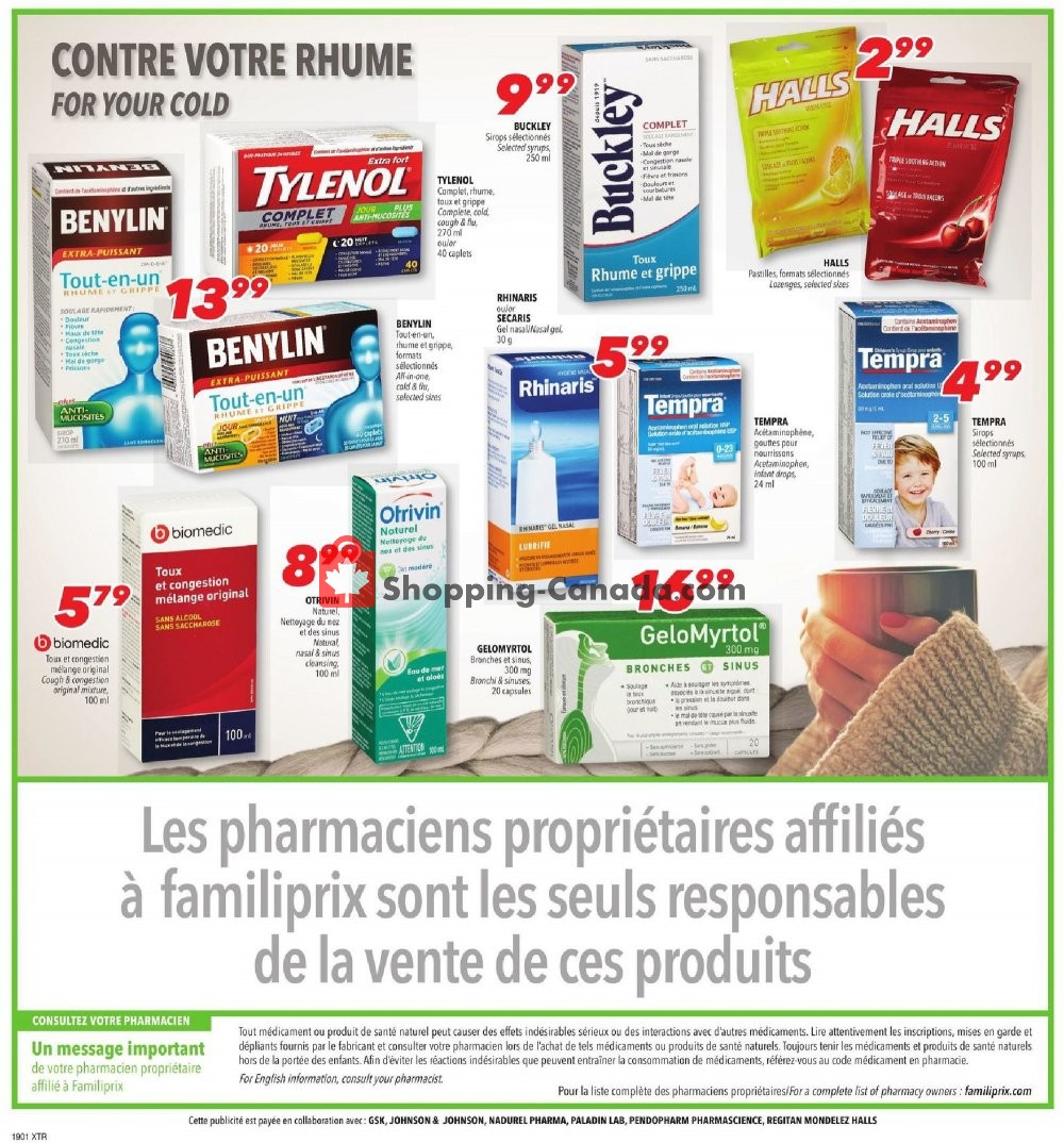 Familiprix flyer from Thursday January 3, 2019 to Wednesday January 9, 2019 - page 2