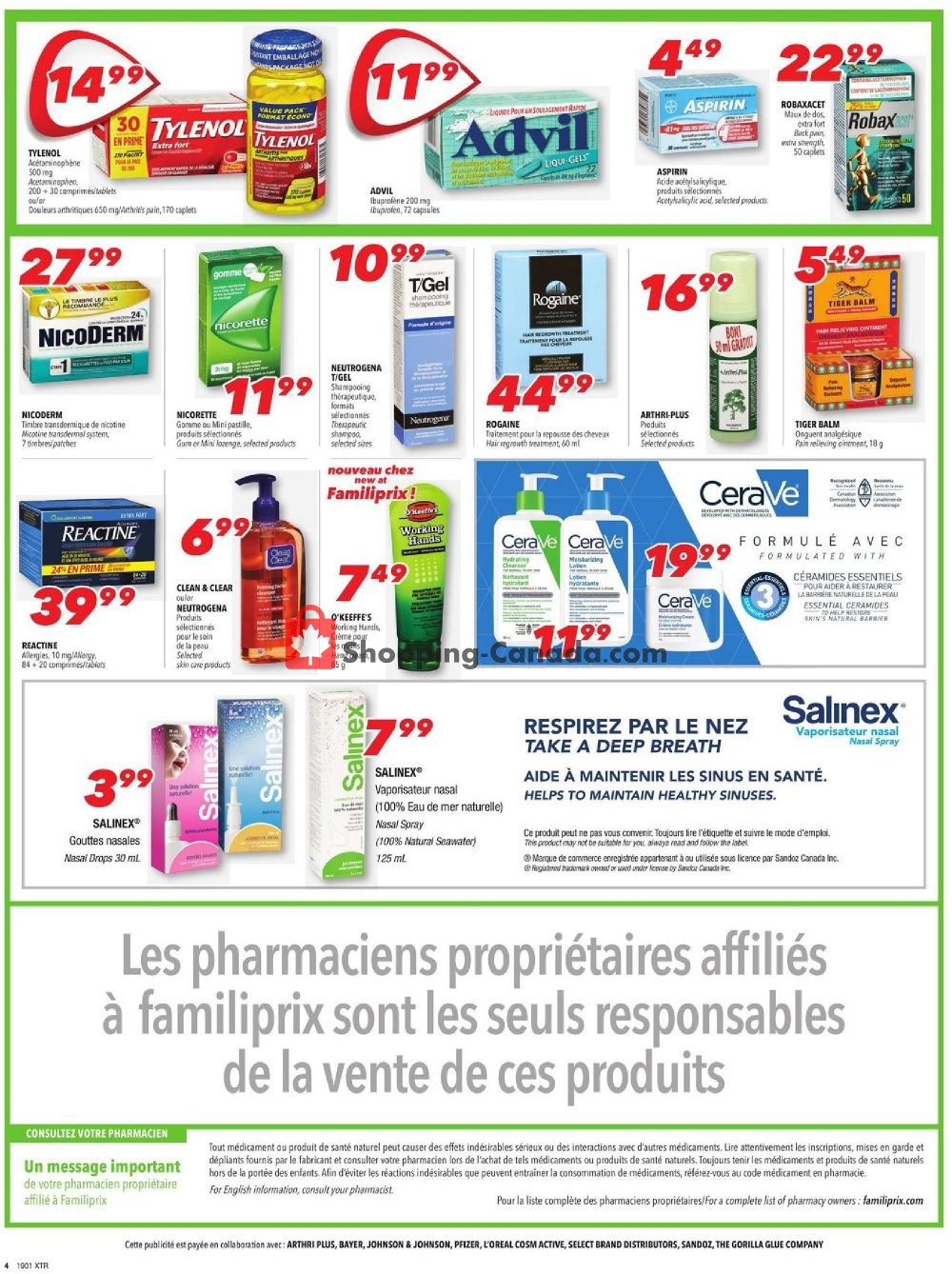 Familiprix flyer from Thursday January 3, 2019 to Wednesday January 9, 2019 - page 5