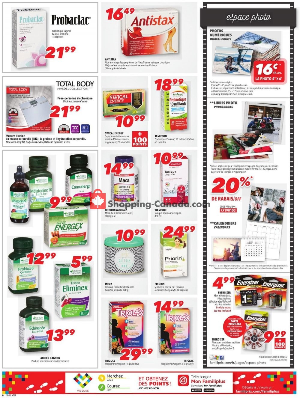 Familiprix flyer from Thursday January 3, 2019 to Wednesday January 9, 2019 - page 7