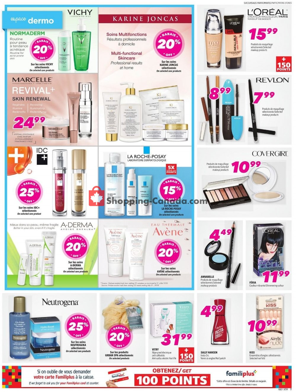 Familiprix flyer from Thursday January 3, 2019 to Wednesday January 9, 2019 - page 8