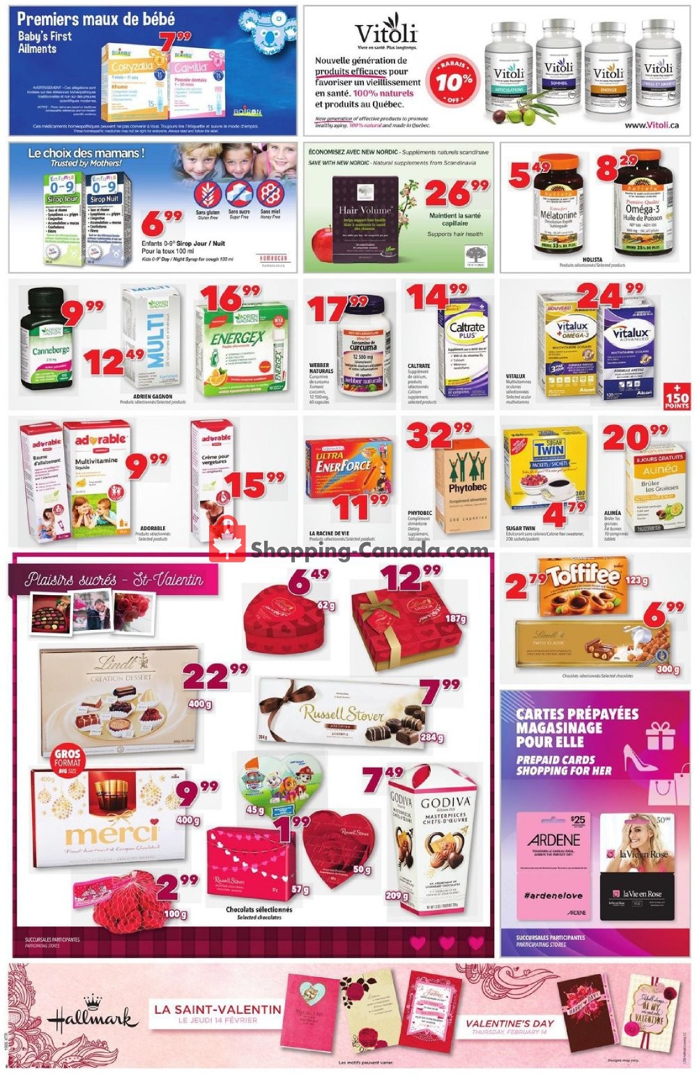 Familiprix flyer from Thursday January 31, 2019 to Wednesday February 6, 2019 - page 8
