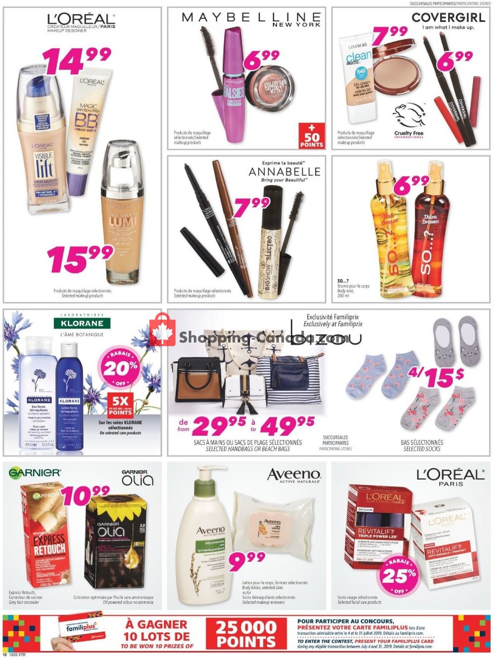 Familiprix flyer from Thursday July 11, 2019 to Wednesday July 17, 2019 - page 11