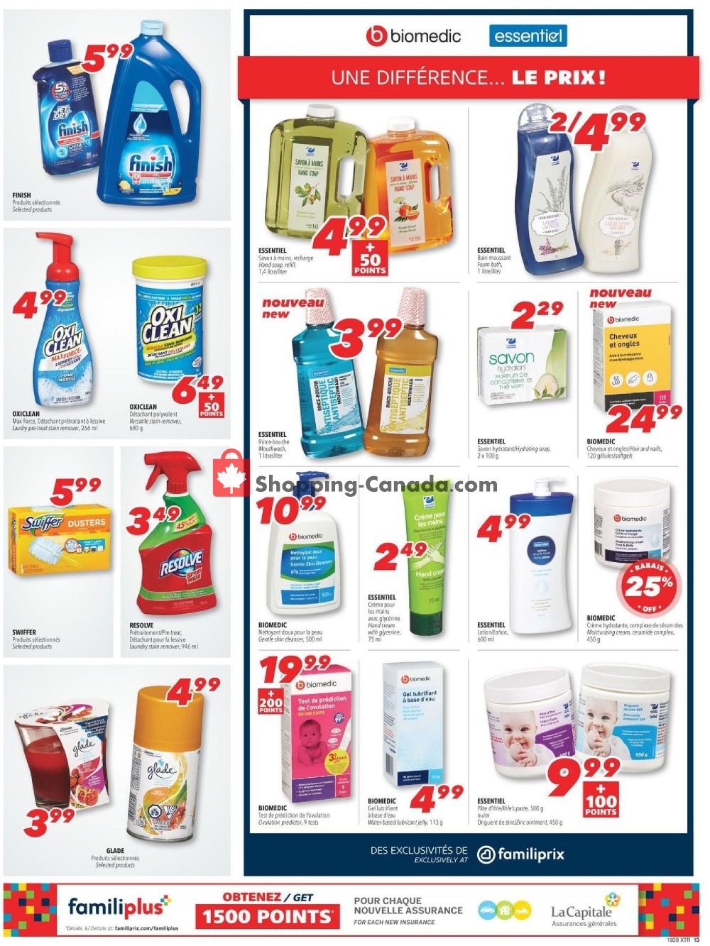 Familiprix flyer from Thursday July 11, 2019 to Wednesday July 17, 2019 - page 14