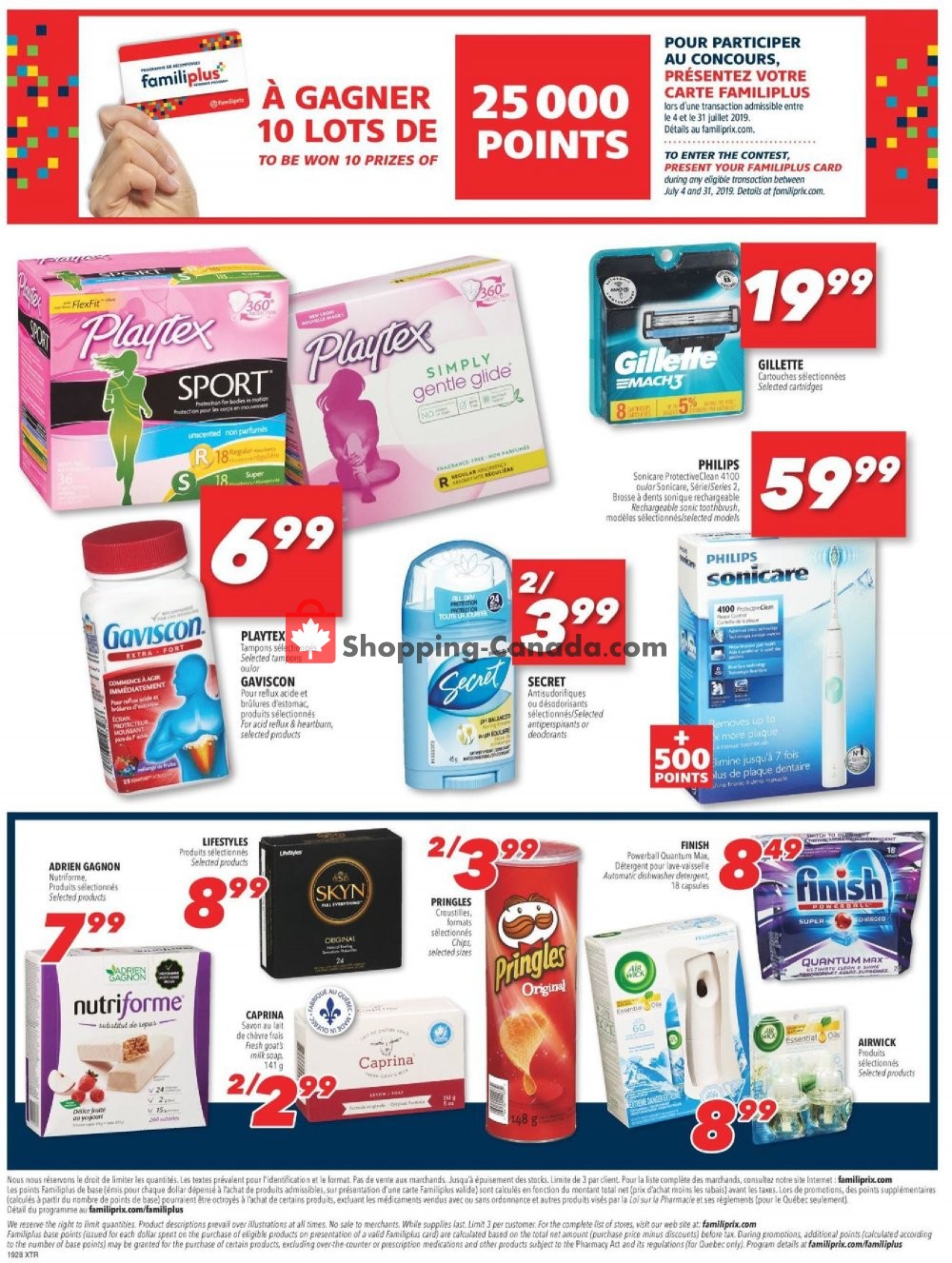 Familiprix flyer from Thursday July 11, 2019 to Wednesday July 17, 2019 - page 15