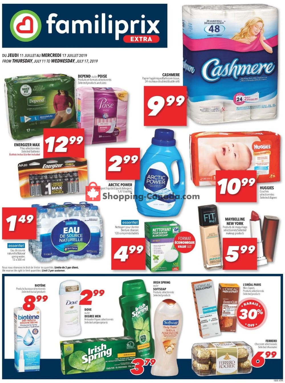 Familiprix flyer from Thursday July 11, 2019 to Wednesday July 17, 2019 - page 3