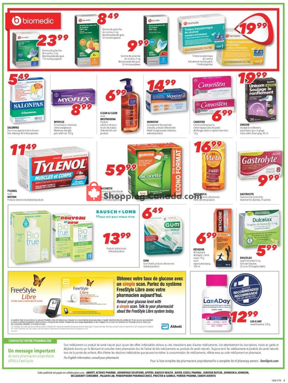 Familiprix flyer from Thursday July 11, 2019 to Wednesday July 17, 2019 - page 5