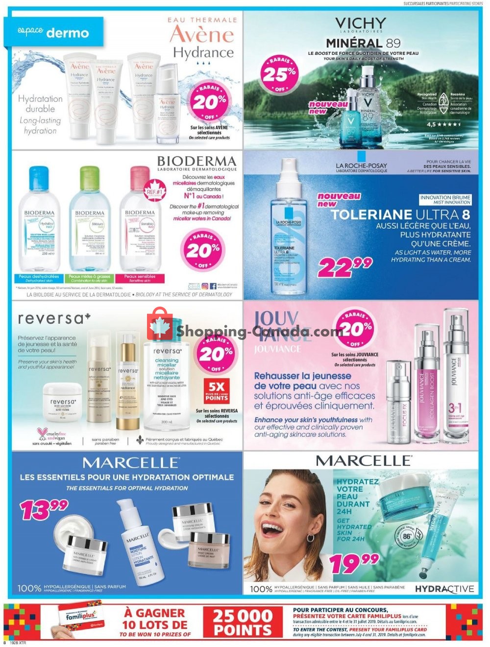 Familiprix flyer from Thursday July 11, 2019 to Wednesday July 17, 2019 - page 9