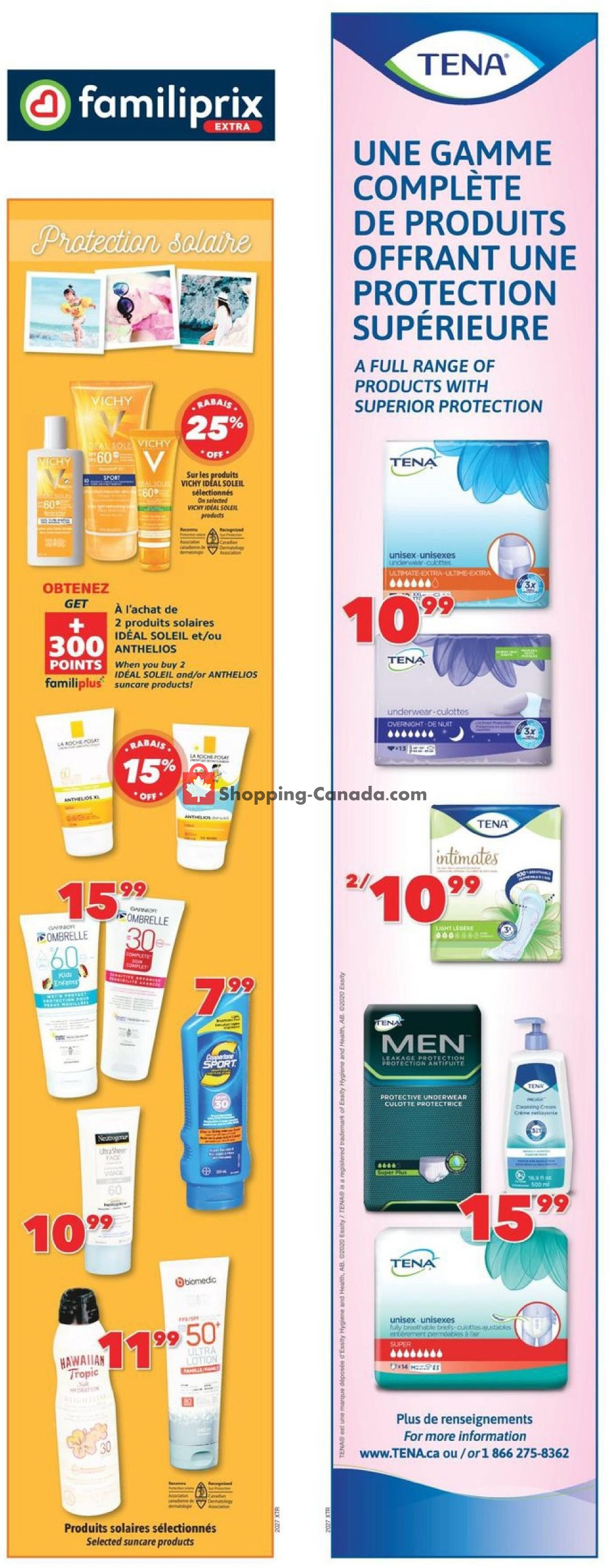 Familiprix flyer from Thursday July 2, 2020 to Wednesday July 8, 2020 - page 1