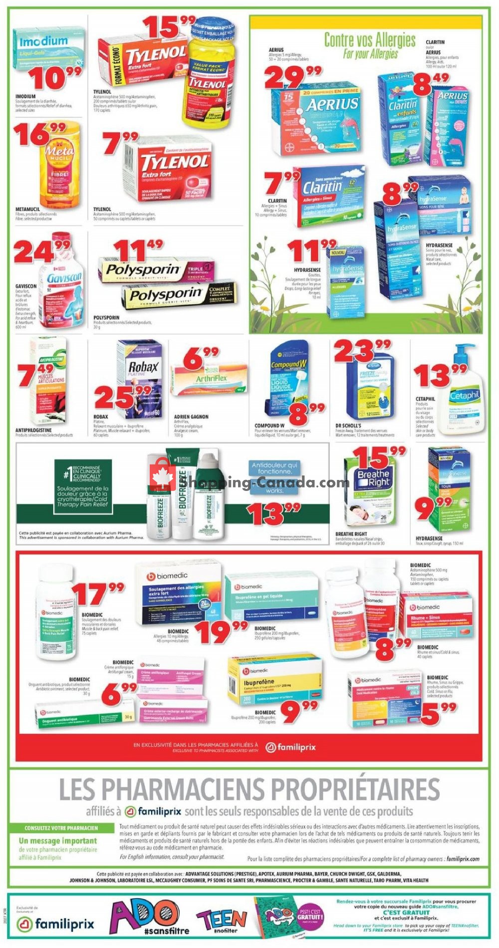 Familiprix flyer from Thursday July 2, 2020 to Wednesday July 8, 2020 - page 7