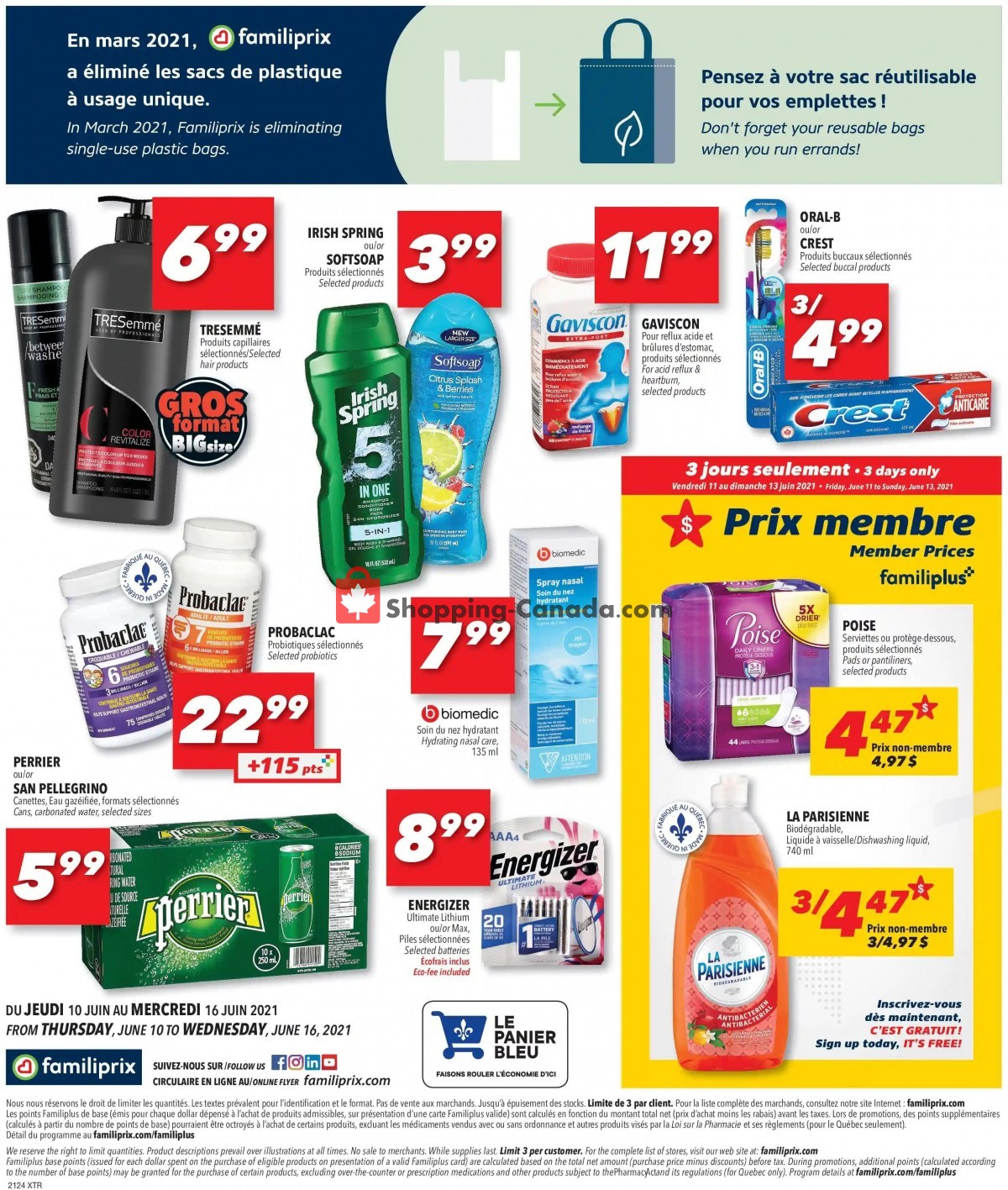 Familiprix flyer from Thursday June 10, 2021 to Wednesday June 16, 2021 - page 14