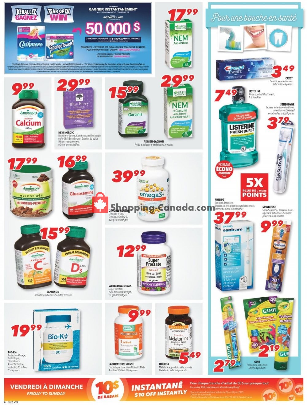 Familiprix flyer from Thursday June 27, 2019 to Wednesday July 3, 2019 - page 6