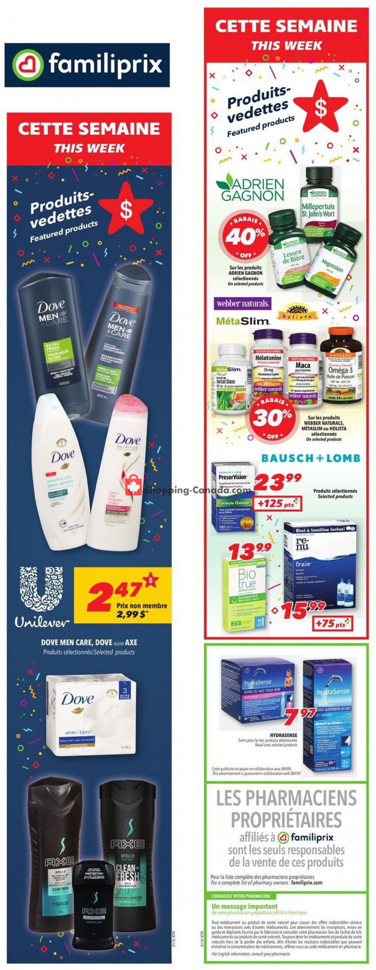Familiprix flyer from Thursday March 4, 2021 to Wednesday March 10, 2021 - page 2