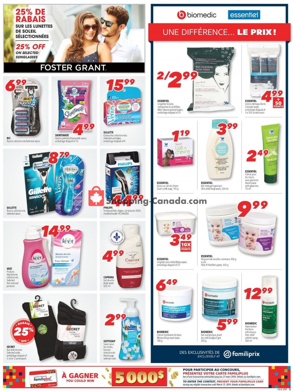 Familiprix flyer from Thursday March 7, 2019 to Wednesday March 13, 2019 - page 10