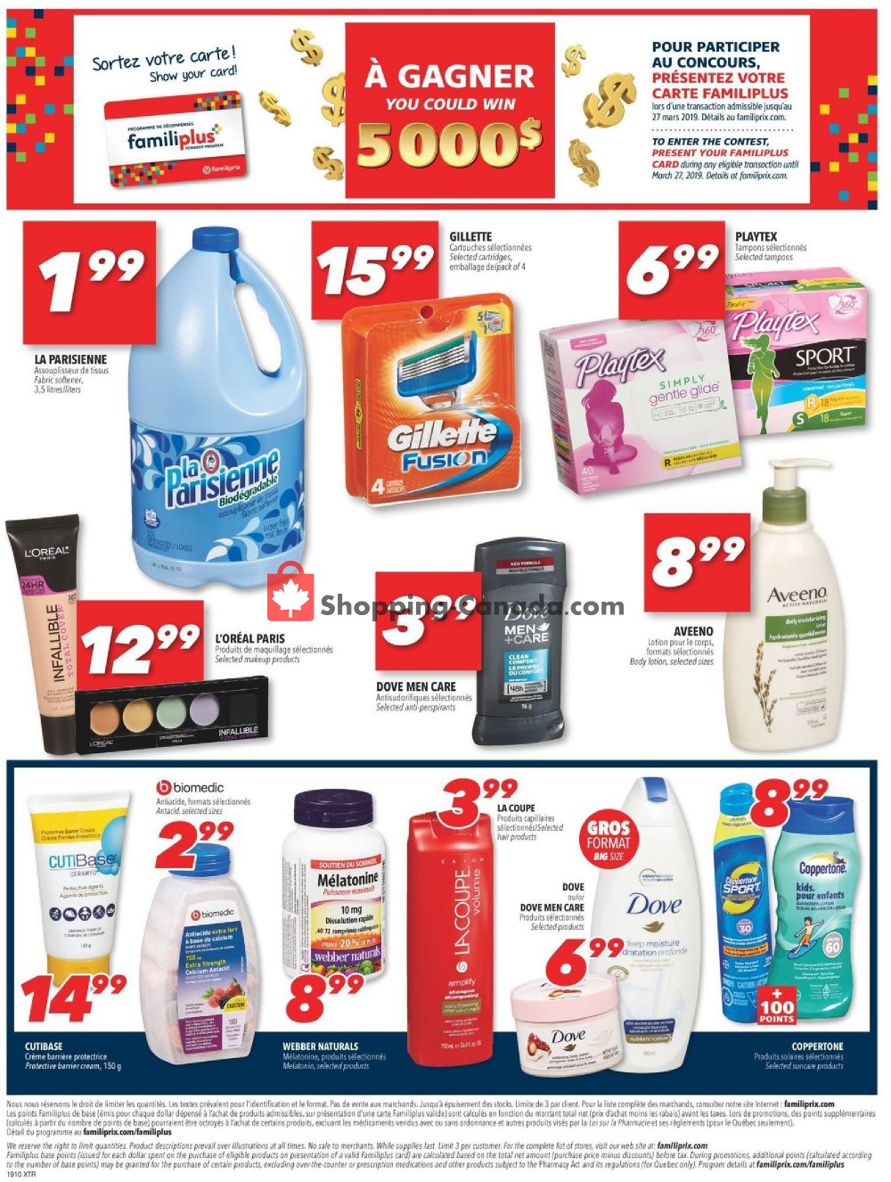 Familiprix flyer from Thursday March 7, 2019 to Wednesday March 13, 2019 - page 11