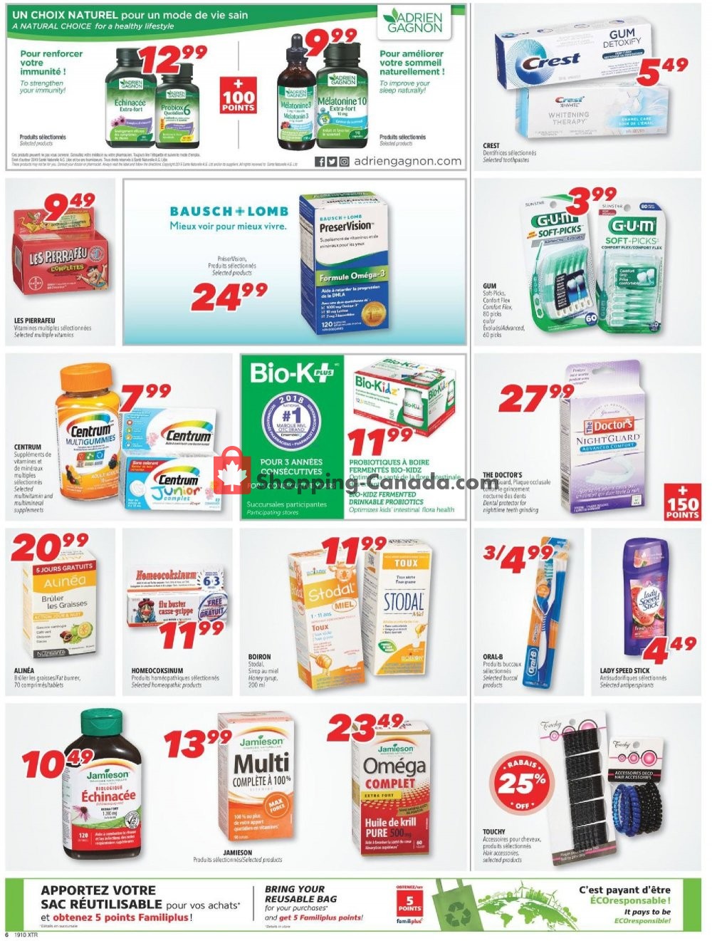 Familiprix flyer from Thursday March 7, 2019 to Wednesday March 13, 2019 - page 7