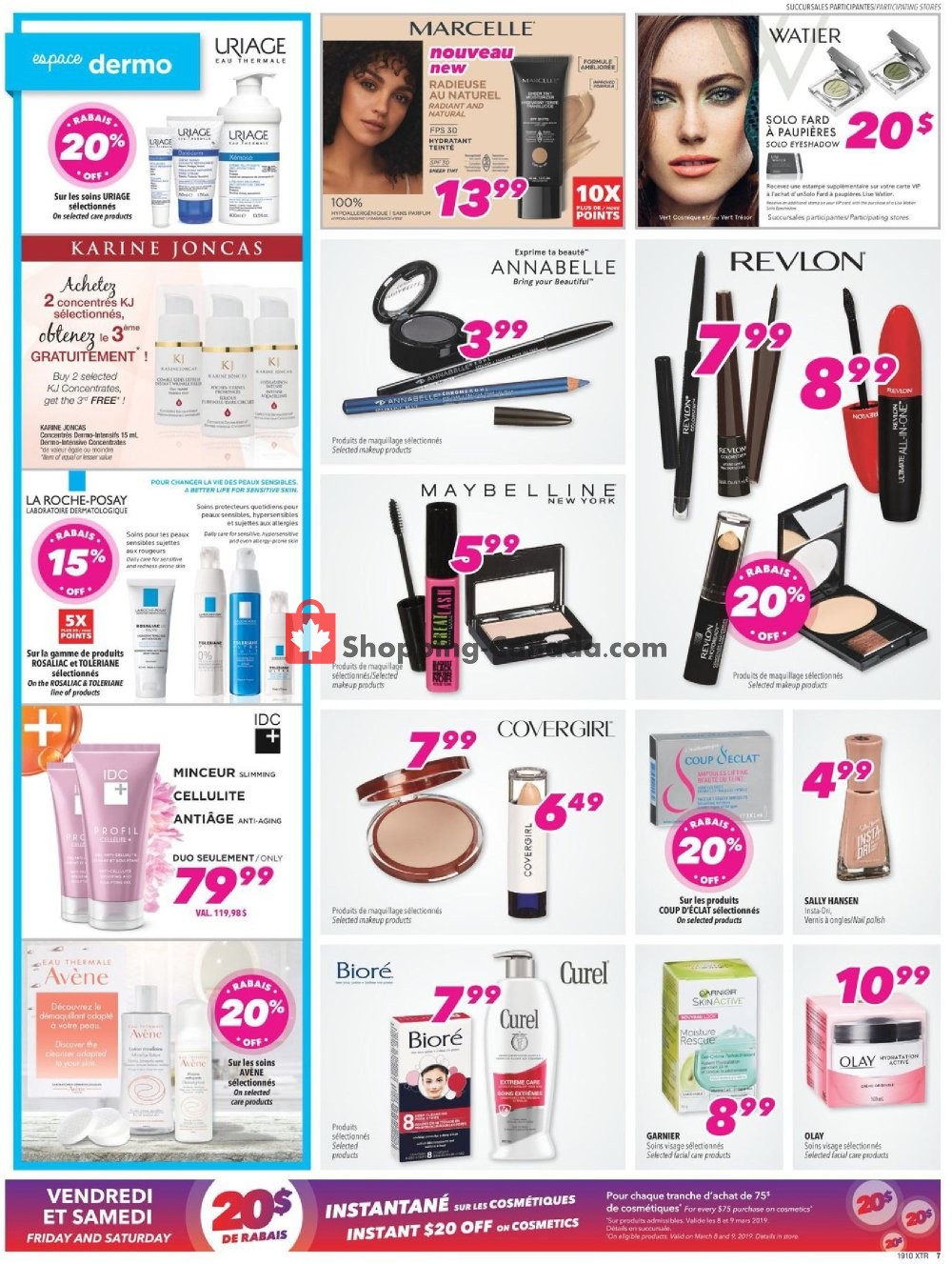 Familiprix flyer from Thursday March 7, 2019 to Wednesday March 13, 2019 - page 8