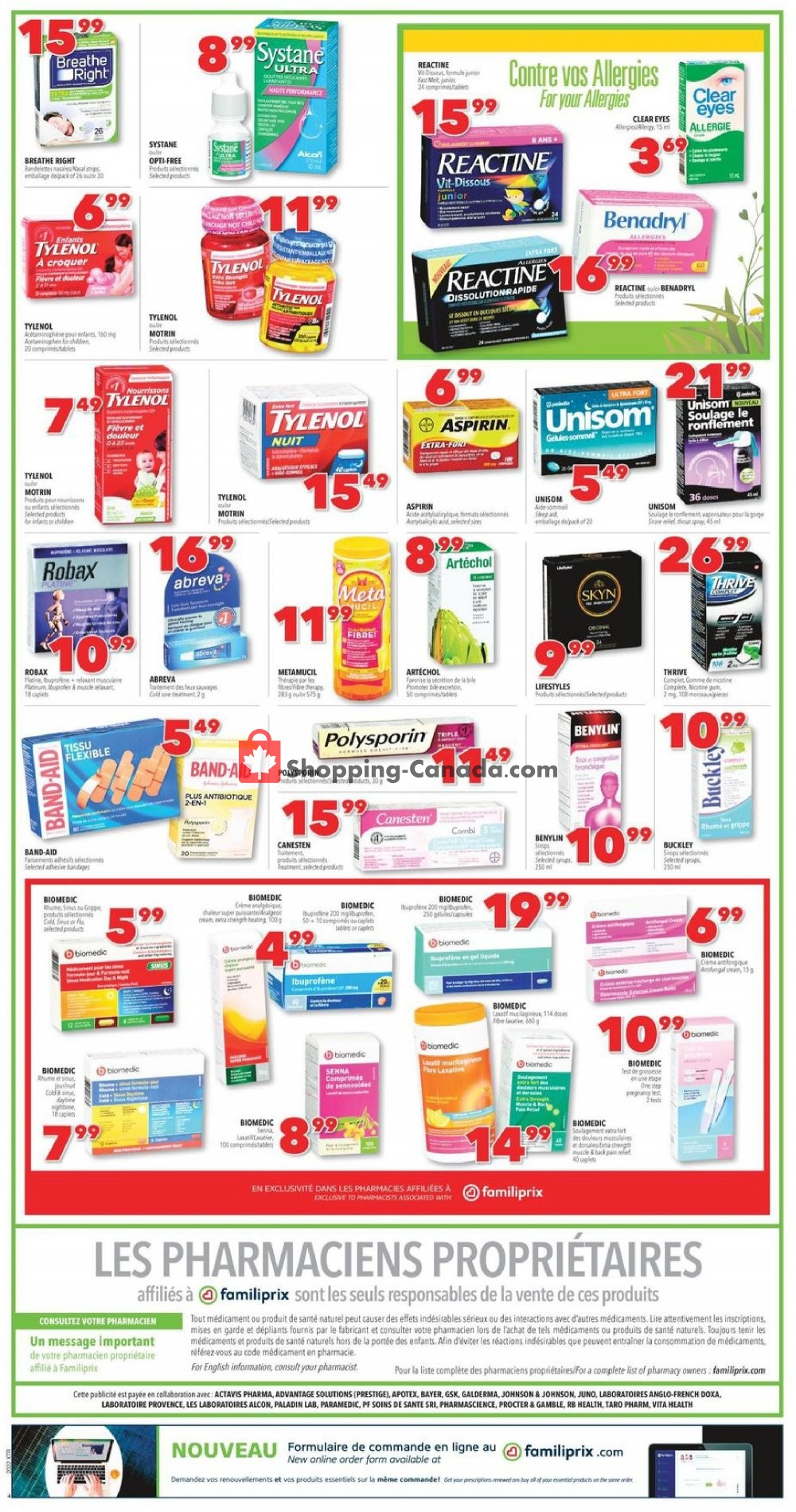 Familiprix flyer from Thursday May 28, 2020 to Wednesday June 3, 2020 - page 6