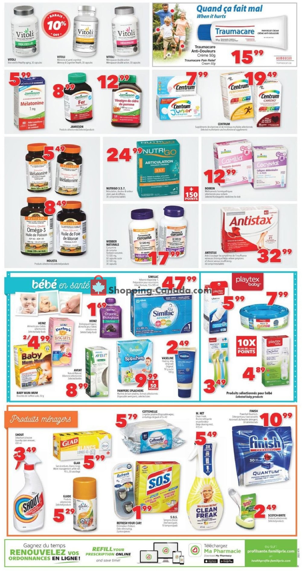 Familiprix flyer from Thursday May 28, 2020 to Wednesday June 3, 2020 - page 7