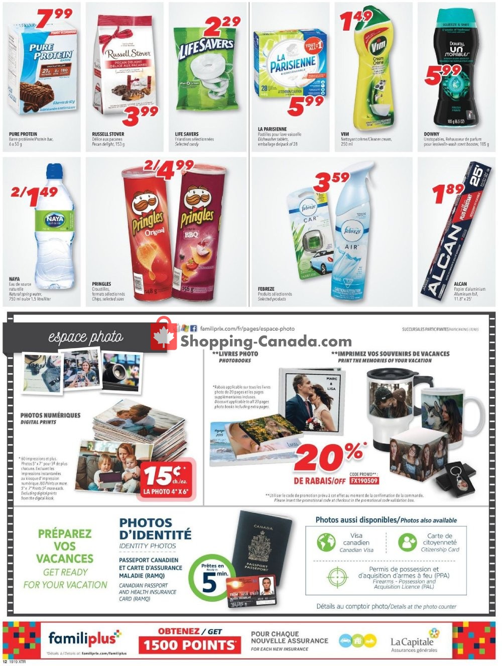 Familiprix flyer from Thursday May 9, 2019 to Wednesday May 15, 2019 - page 12