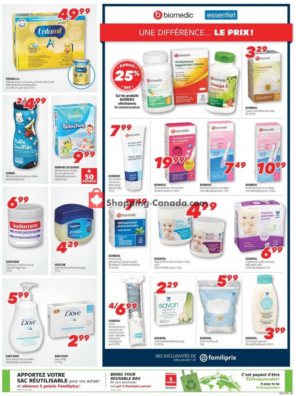 Familiprix flyer from Thursday May 9, 2019 to Wednesday May 15, 2019 - page 13
