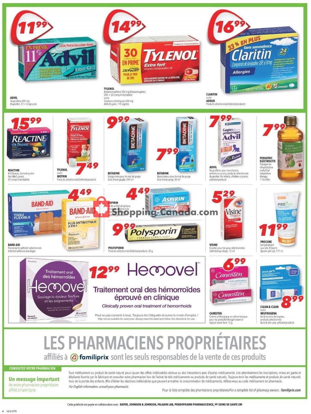 Familiprix flyer from Thursday May 9, 2019 to Wednesday May 15, 2019 - page 4