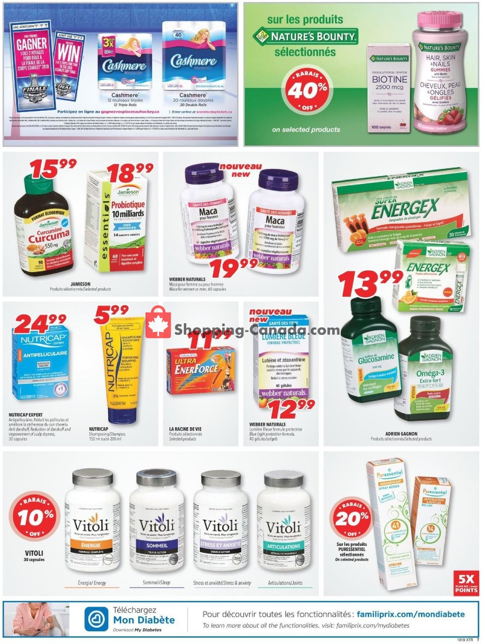 Familiprix flyer from Thursday May 9, 2019 to Wednesday May 15, 2019 - page 7
