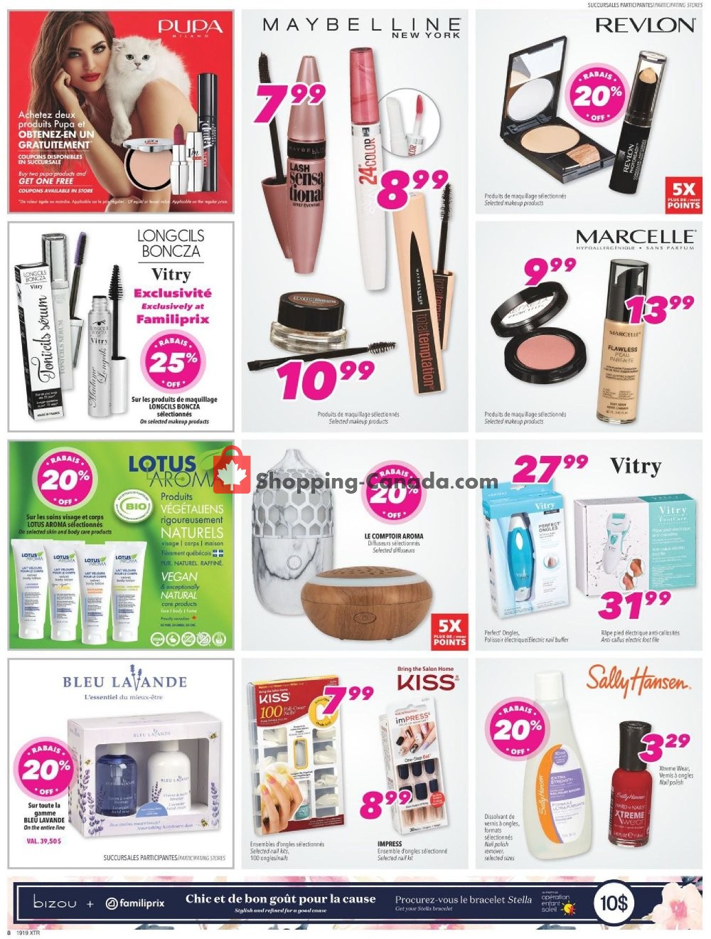 Familiprix flyer from Thursday May 9, 2019 to Wednesday May 15, 2019 - page 8