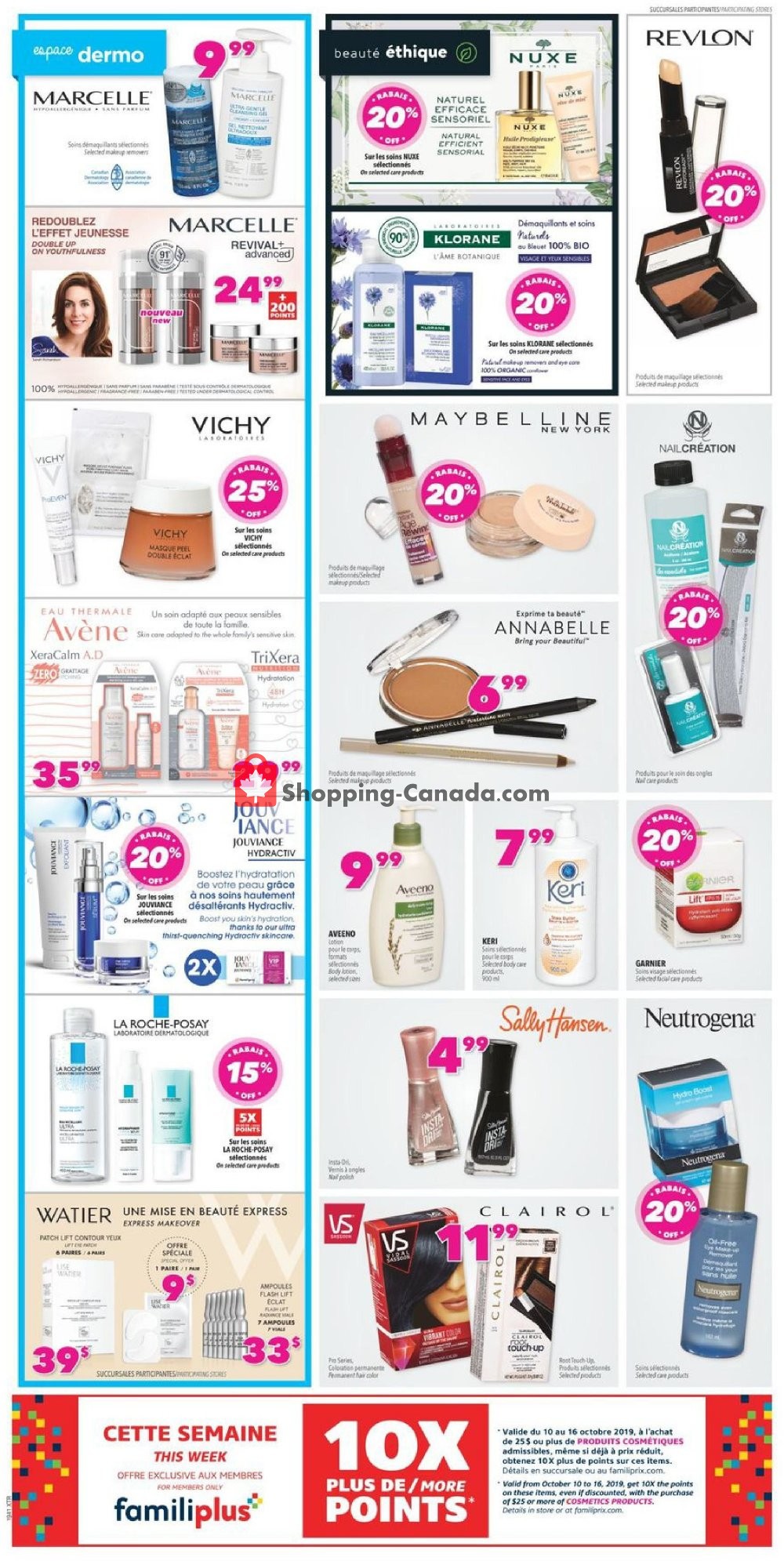 Familiprix flyer from Thursday October 10, 2019 to Wednesday October 16, 2019 - page 3