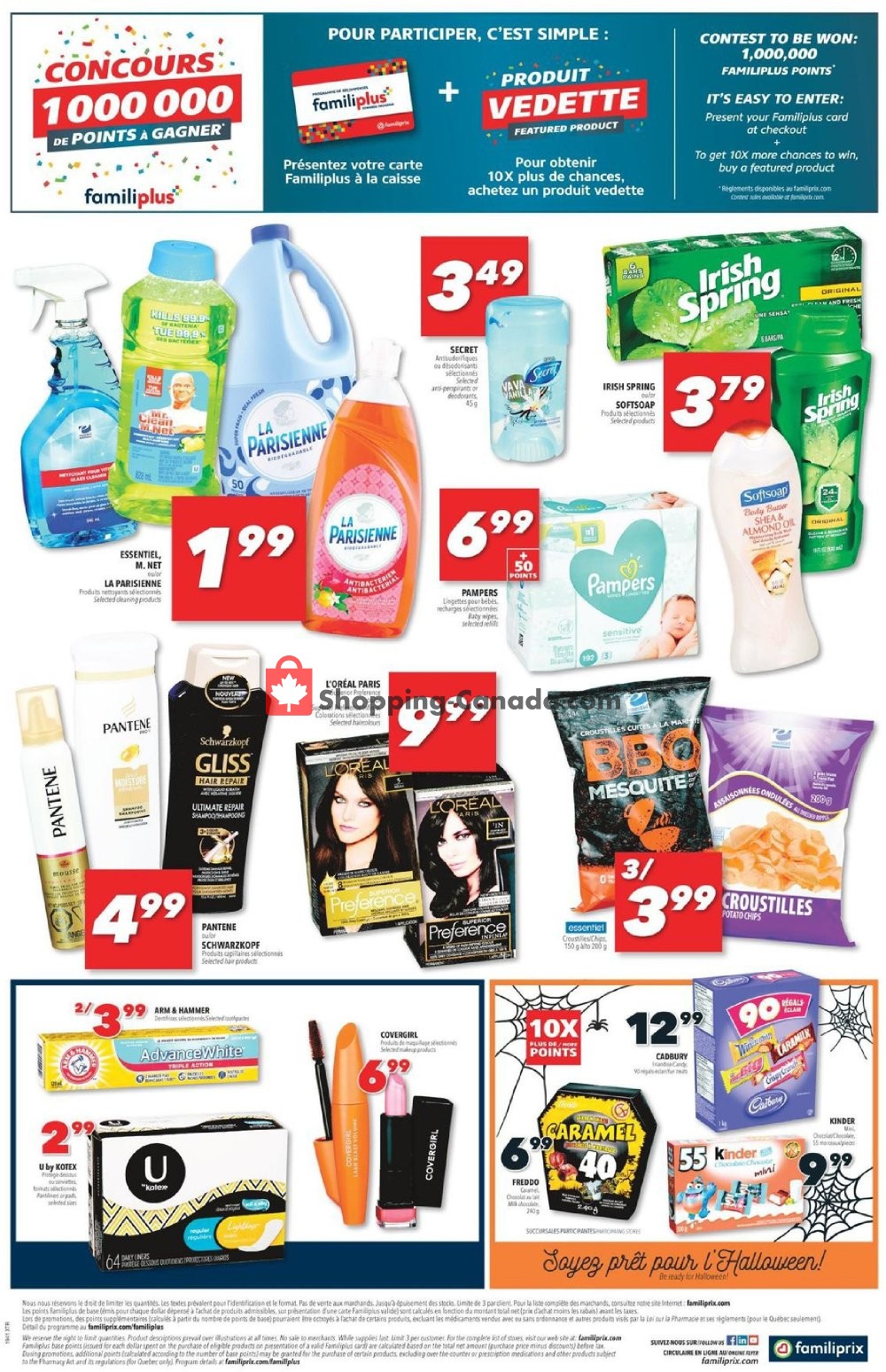 Familiprix flyer from Thursday October 10, 2019 to Wednesday October 16, 2019 - page 9