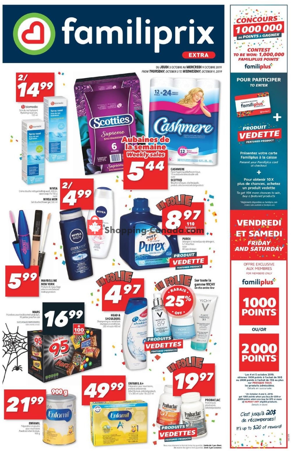 Familiprix flyer from Thursday October 3, 2019 to Wednesday October 9, 2019 - page 2