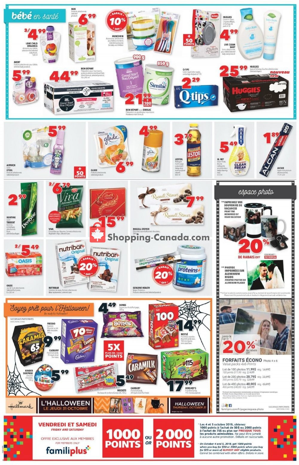 Familiprix flyer from Thursday October 3, 2019 to Wednesday October 9, 2019 - page 7