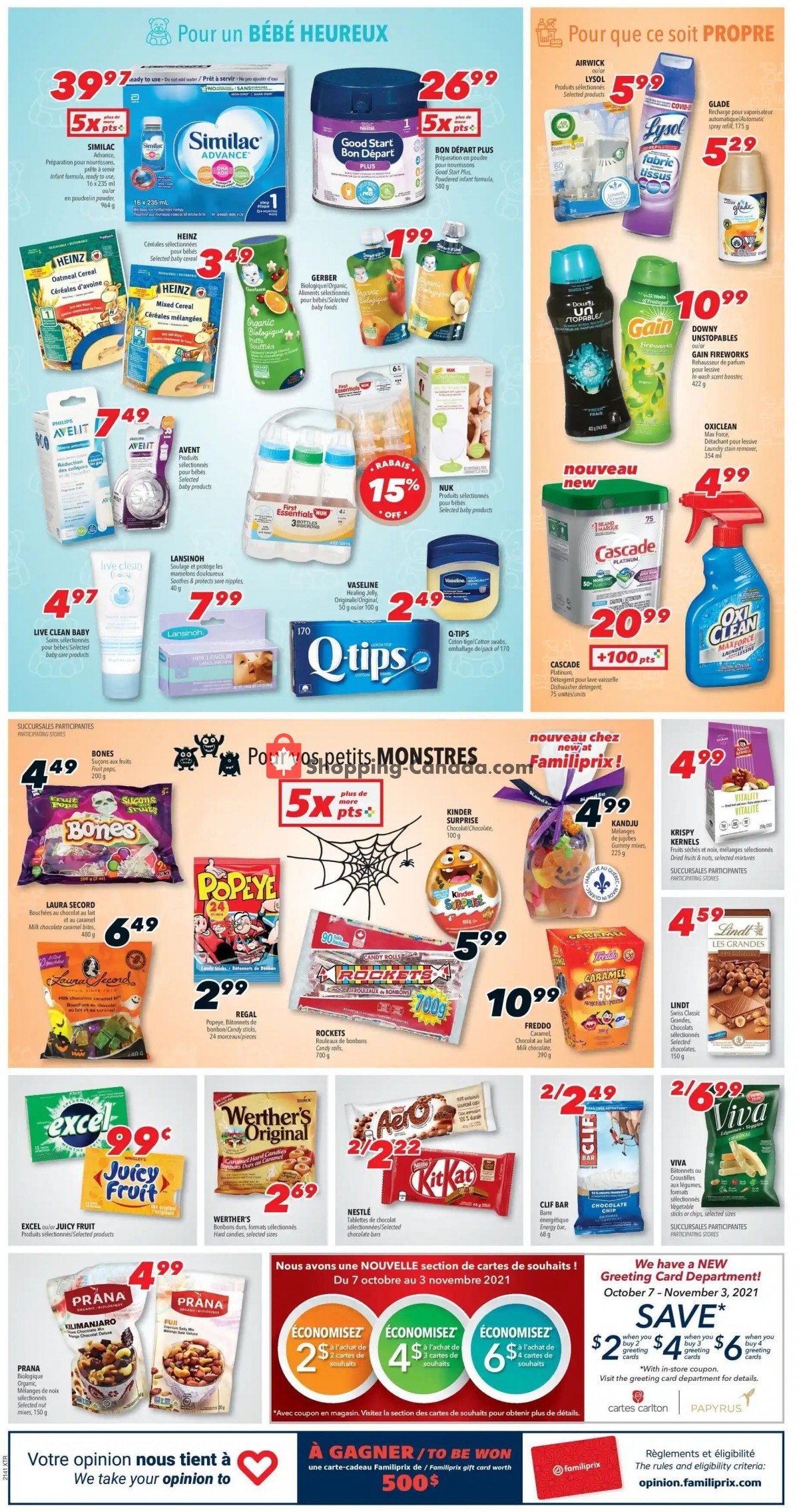 Familiprix flyer from Thursday October 7, 2021 to Wednesday October 13, 2021 - page 8