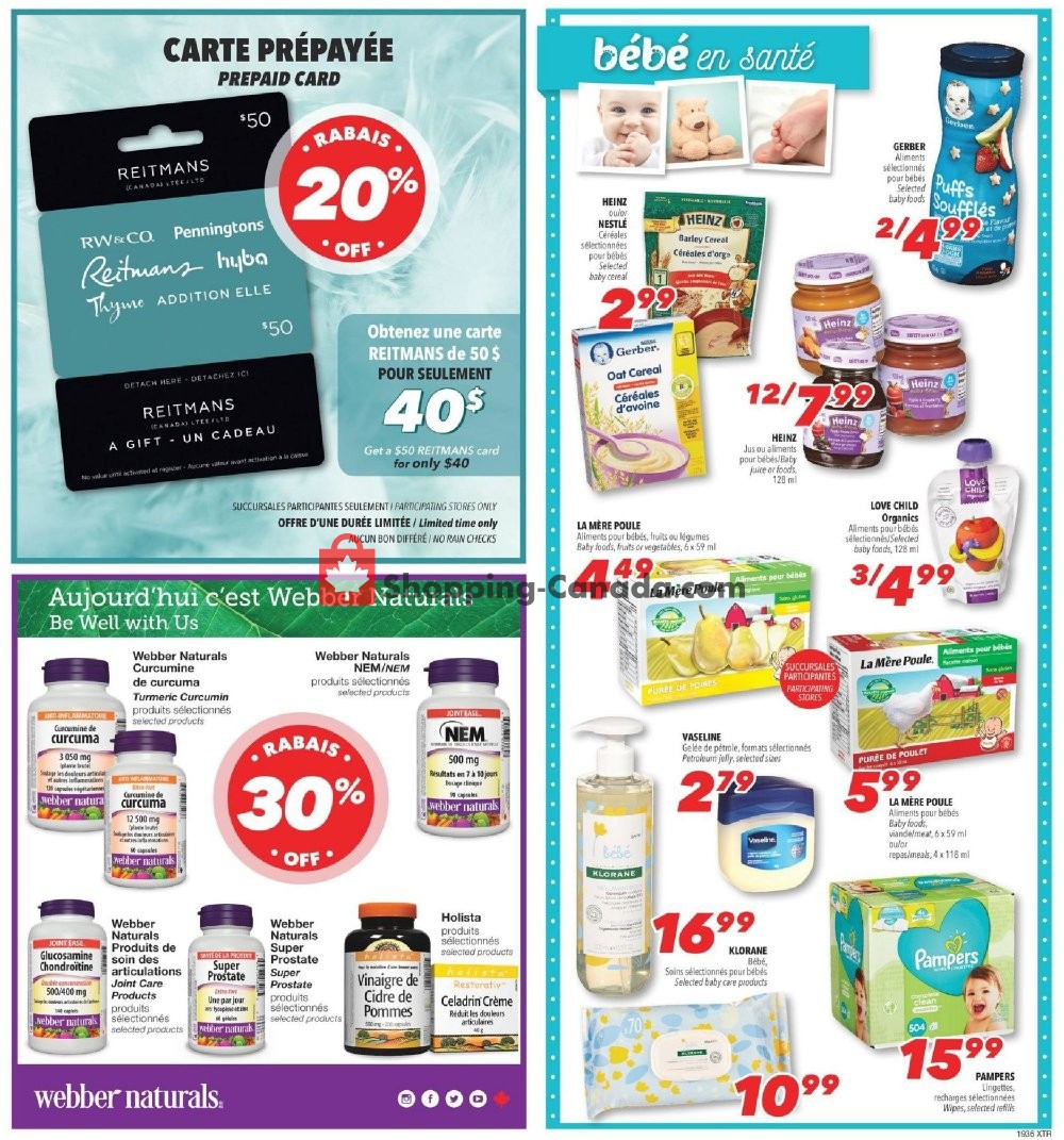 Familiprix flyer from Thursday September 5, 2019 to Wednesday September 11, 2019 - page 11