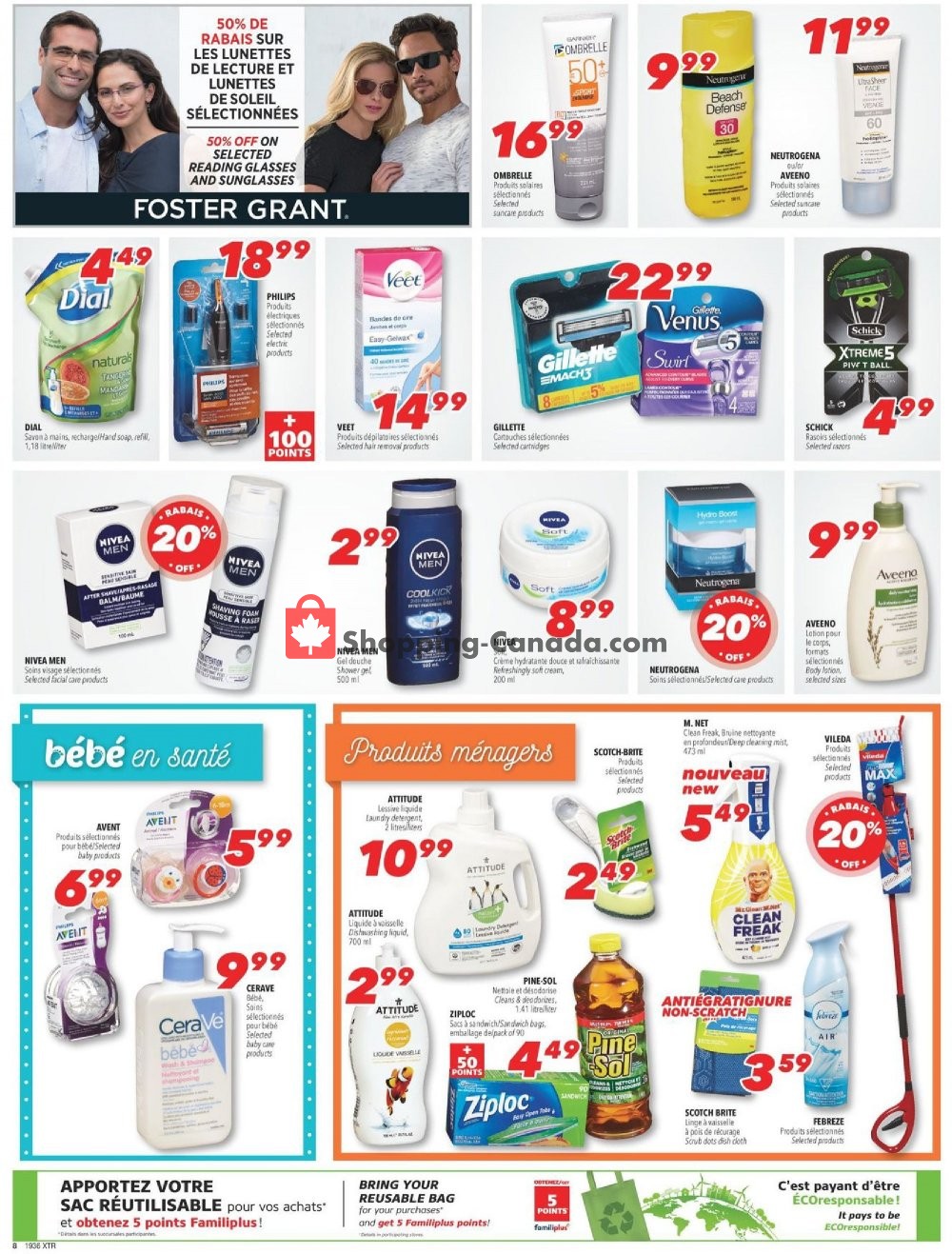 Familiprix flyer from Thursday September 5, 2019 to Wednesday September 11, 2019 - page 8