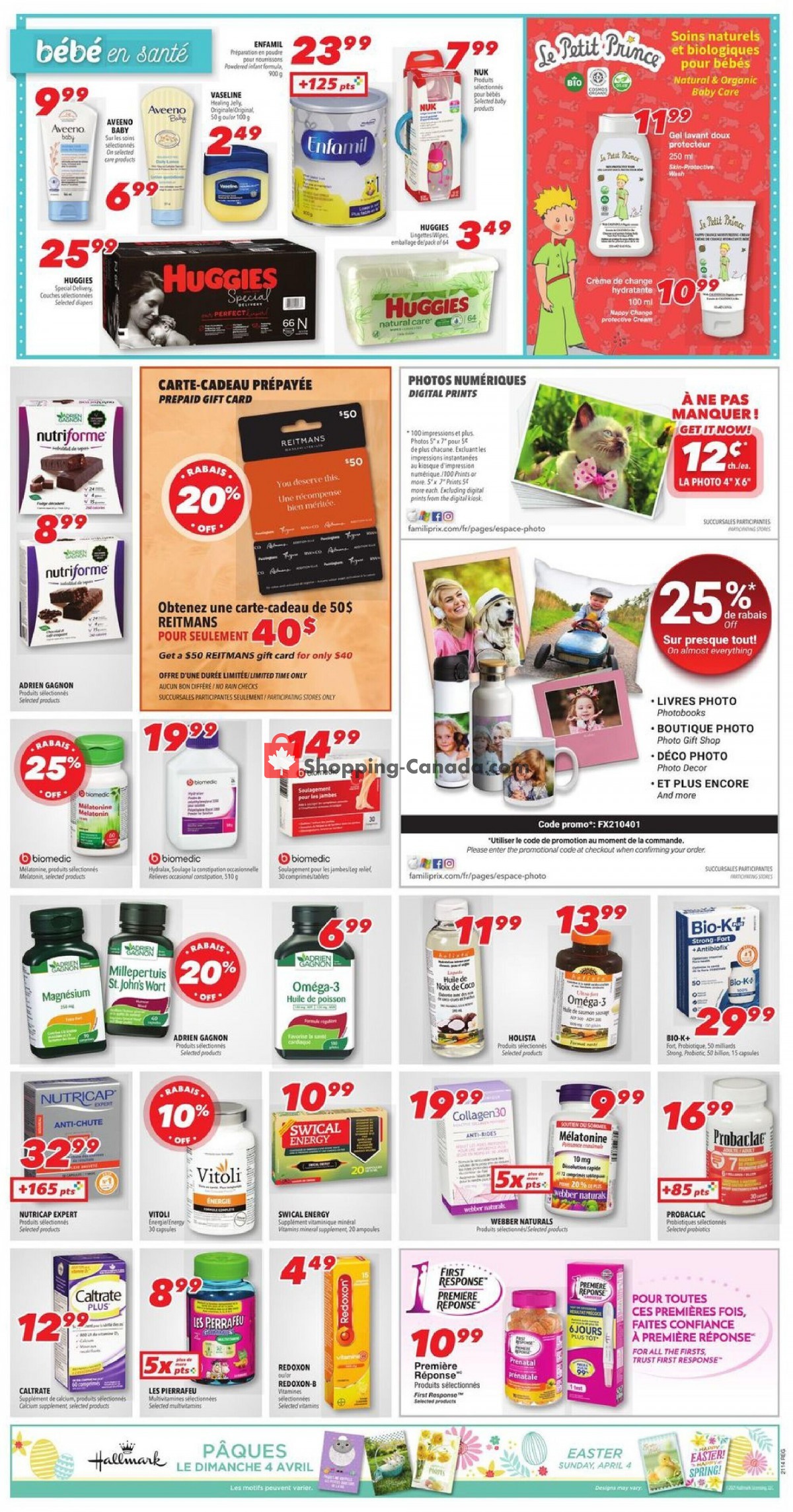 Familiprix flyer from Thursday April 1, 2021 to Wednesday April 7, 2021 - page 6
